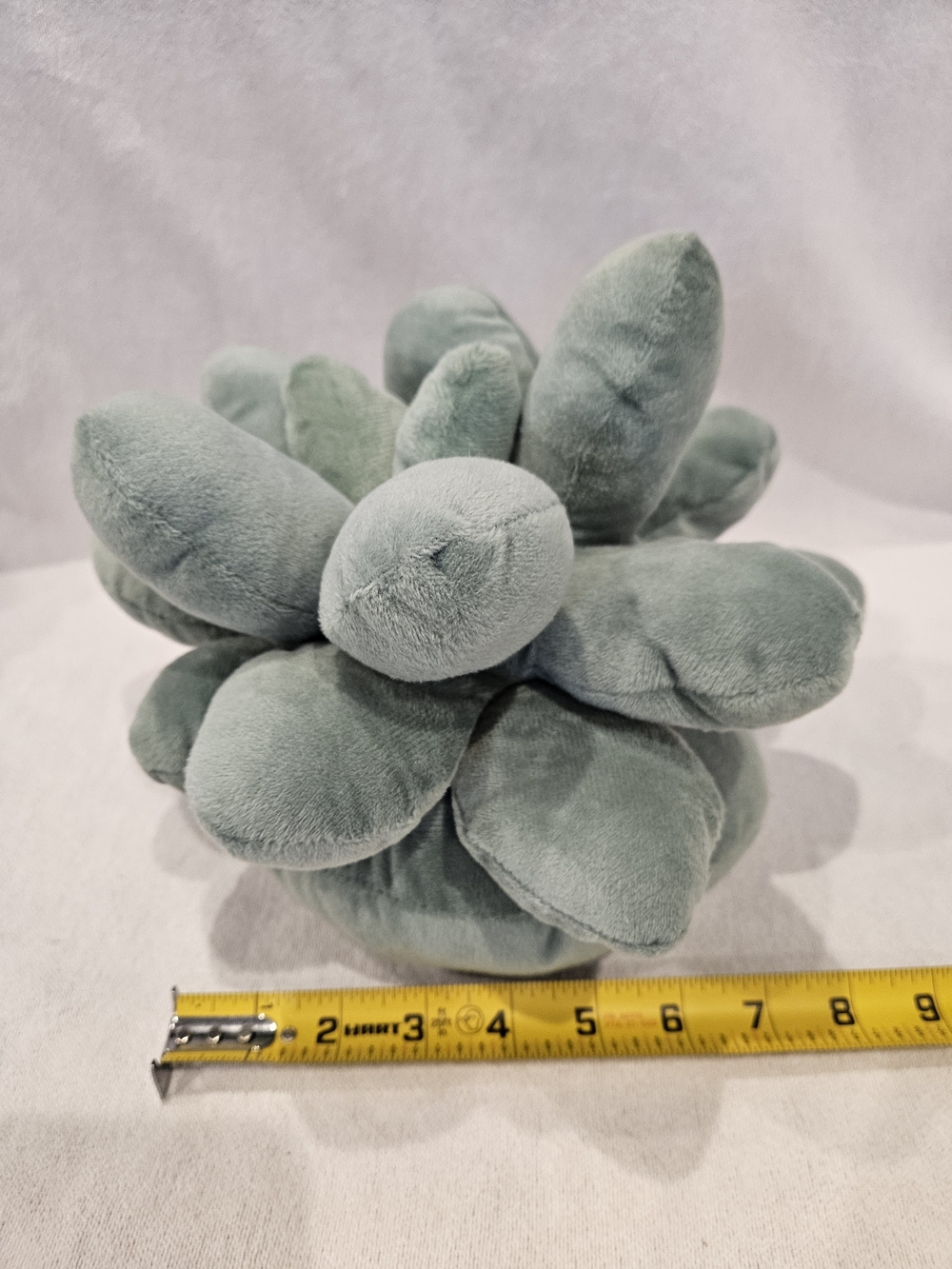 Plush Succulent Stuffed Toy - Sage Green - Picture 7 of 7